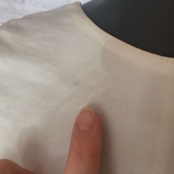 Free People Purple Haze ivory tiered v-neck boho tunic size XS - Picture 10 of 16